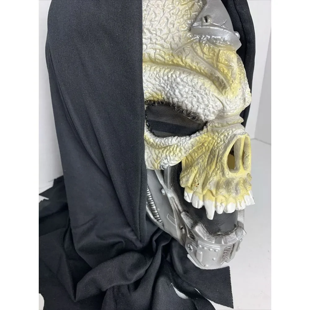 Halloween Full Face Skull Mask Ghoul by Easter Unlimited  Scary Horror Vintage